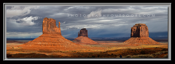 'Storm over the Mittens' ~ Monument Valley