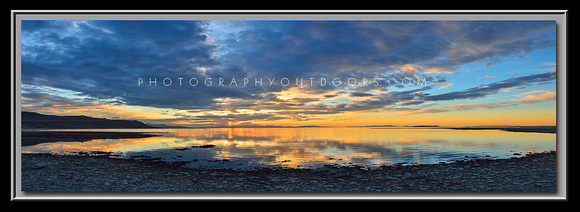 'Reflective Sunset' ~ Antelope Island State Park
