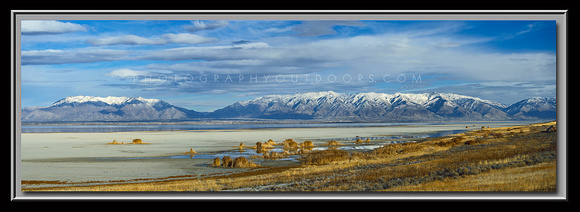 'Wasatch Range' ~ from Antelope Island S.P.