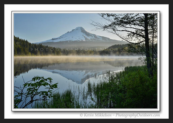 'Trillium Lake Mist' ~ Trillium Lake/Mt Hood