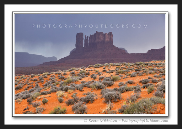 'Desert Rain' ~ Monument Valley