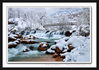 'Winter Bridge' ~ Zion Nat'l Park