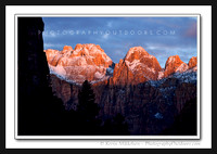 'In the Shadows' ~ Zion Nat'l Park