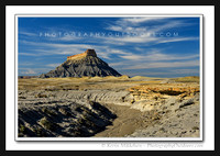 'Factory Butte Landscape' ~ Luna Mesa Badlands